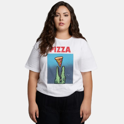 Vintage Pizza Crocodile Classic T-Shirt