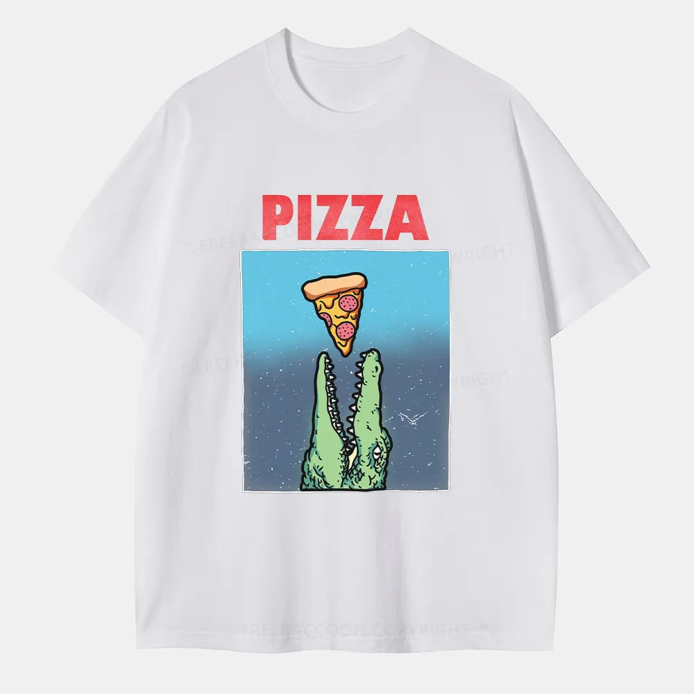 Vintage Pizza Crocodile Classic T-Shirt