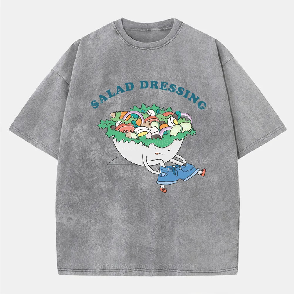 Vintage Salad Dressing Washed T-Shirt