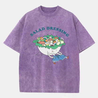 Vintage Salad Dressing Washed T-Shirt