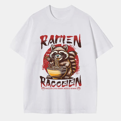 Vintage Ramen Raccoon Classic T-Shirt