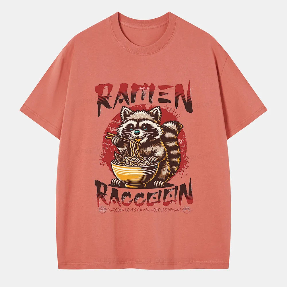 Vintage Ramen Raccoon Classic T-Shirt