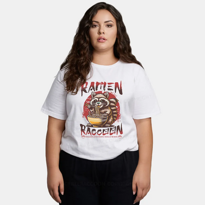 Vintage Ramen Raccoon Classic T-Shirt