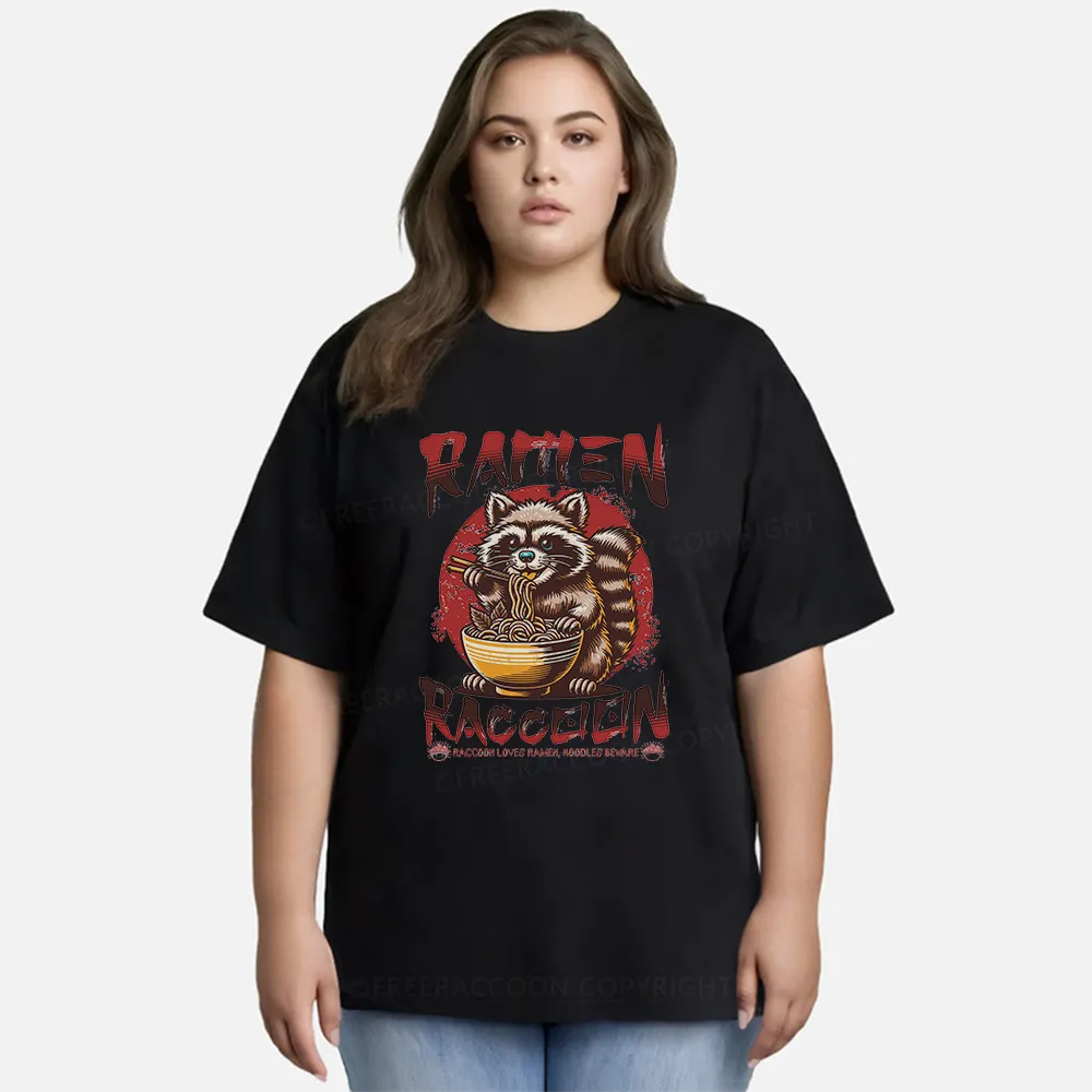 Vintage Ramen Raccoon Classic T-Shirt