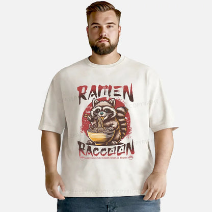 Vintage Ramen Raccoon Washed T-Shirt