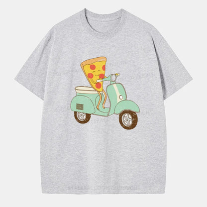 Vintage The Adventurous Pizza Ride Classic T-Shirt