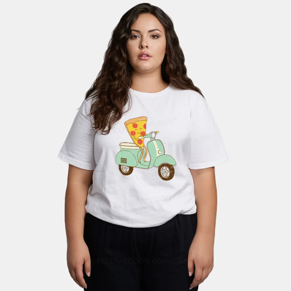 Vintage The Adventurous Pizza Ride Classic T-Shirt