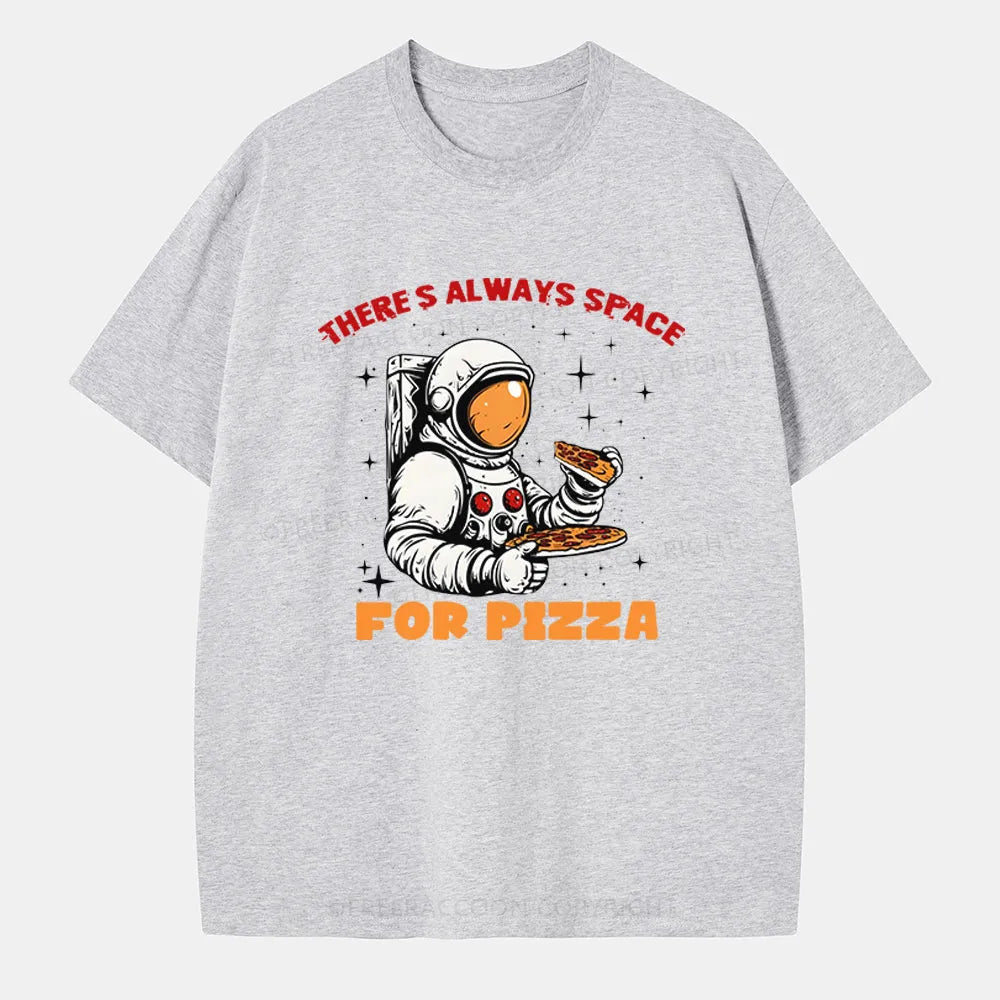 Vintage There'S Always Space For Pizza Classic T-Shirt