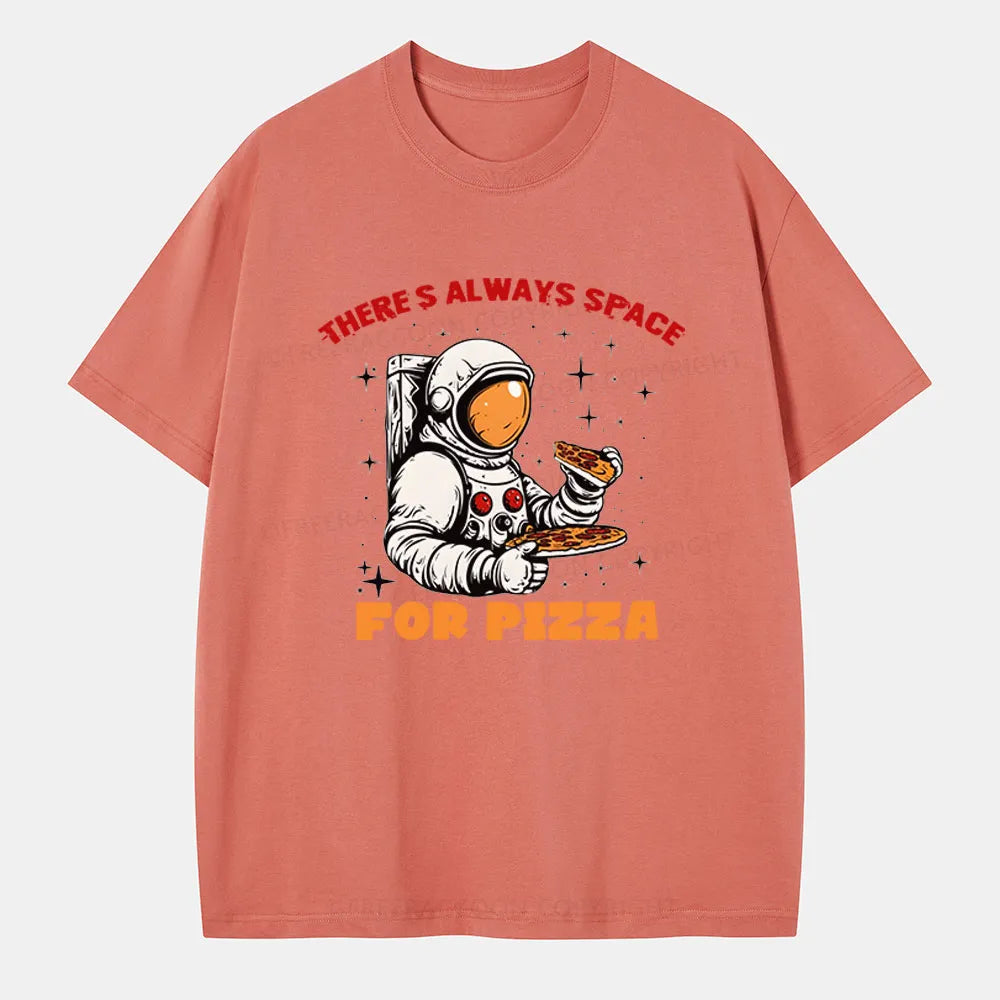 Vintage There'S Always Space For Pizza Classic T-Shirt