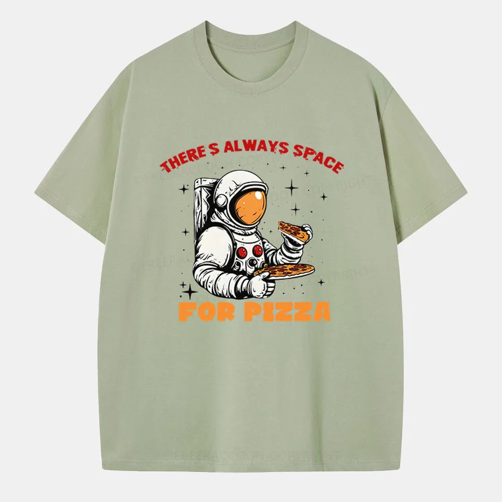 Vintage There'S Always Space For Pizza Classic T-Shirt