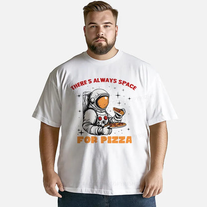 Vintage There'S Always Space For Pizza Classic T-Shirt