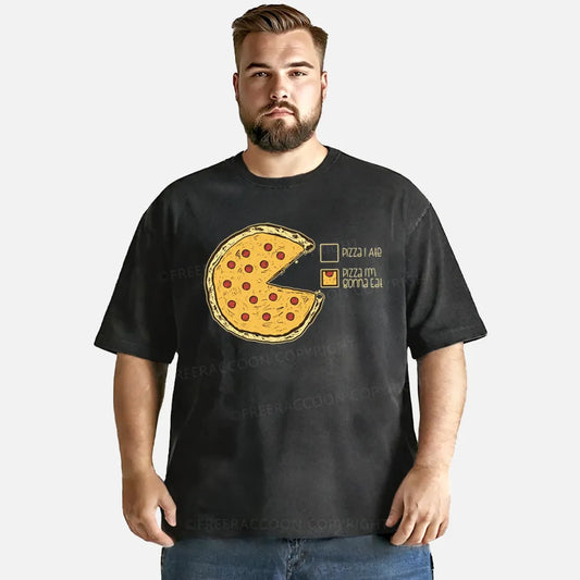 Vintage Pizza I'M Gonna Eat Washed T-Shirt