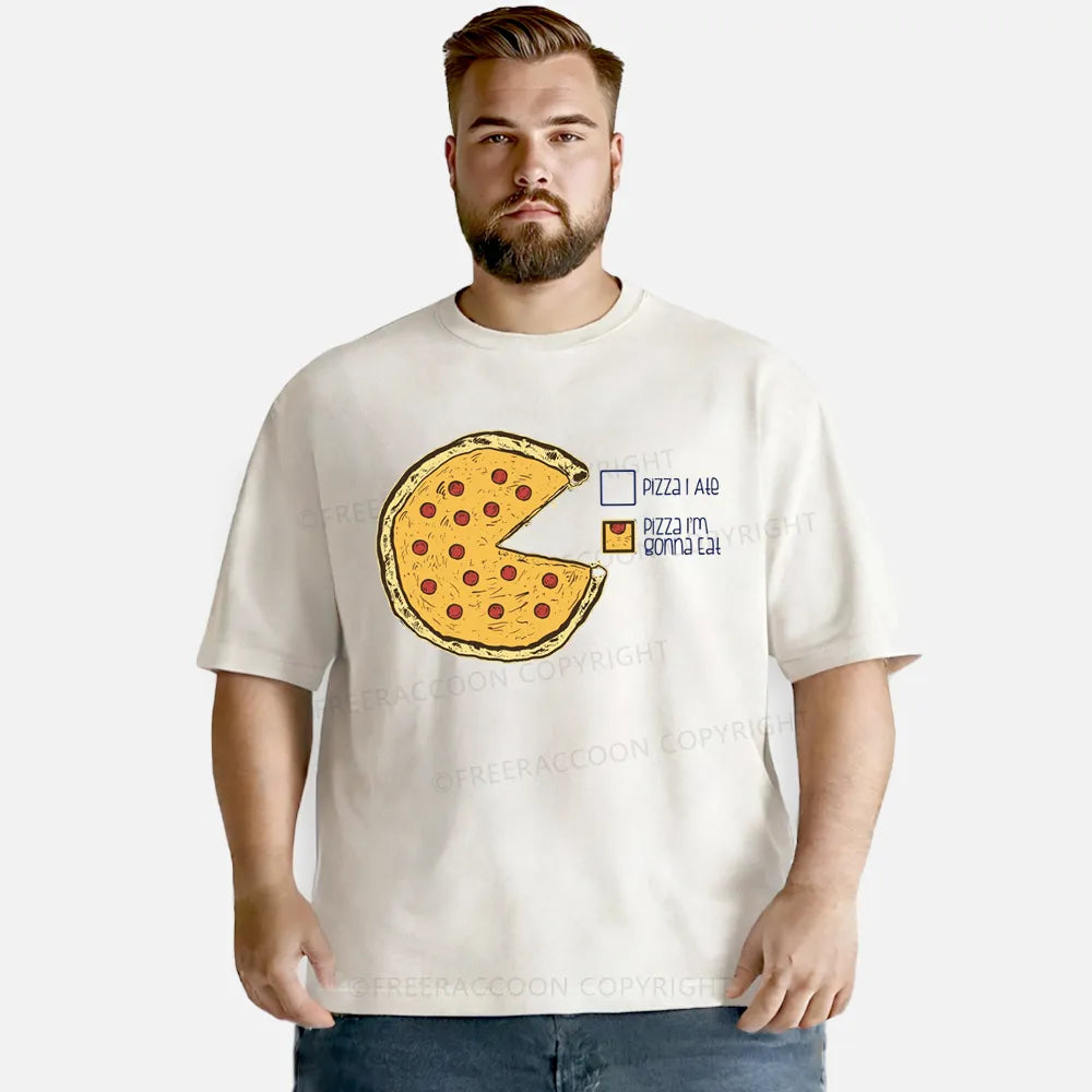 Vintage Pizza I'M Gonna Eat Washed T-Shirt