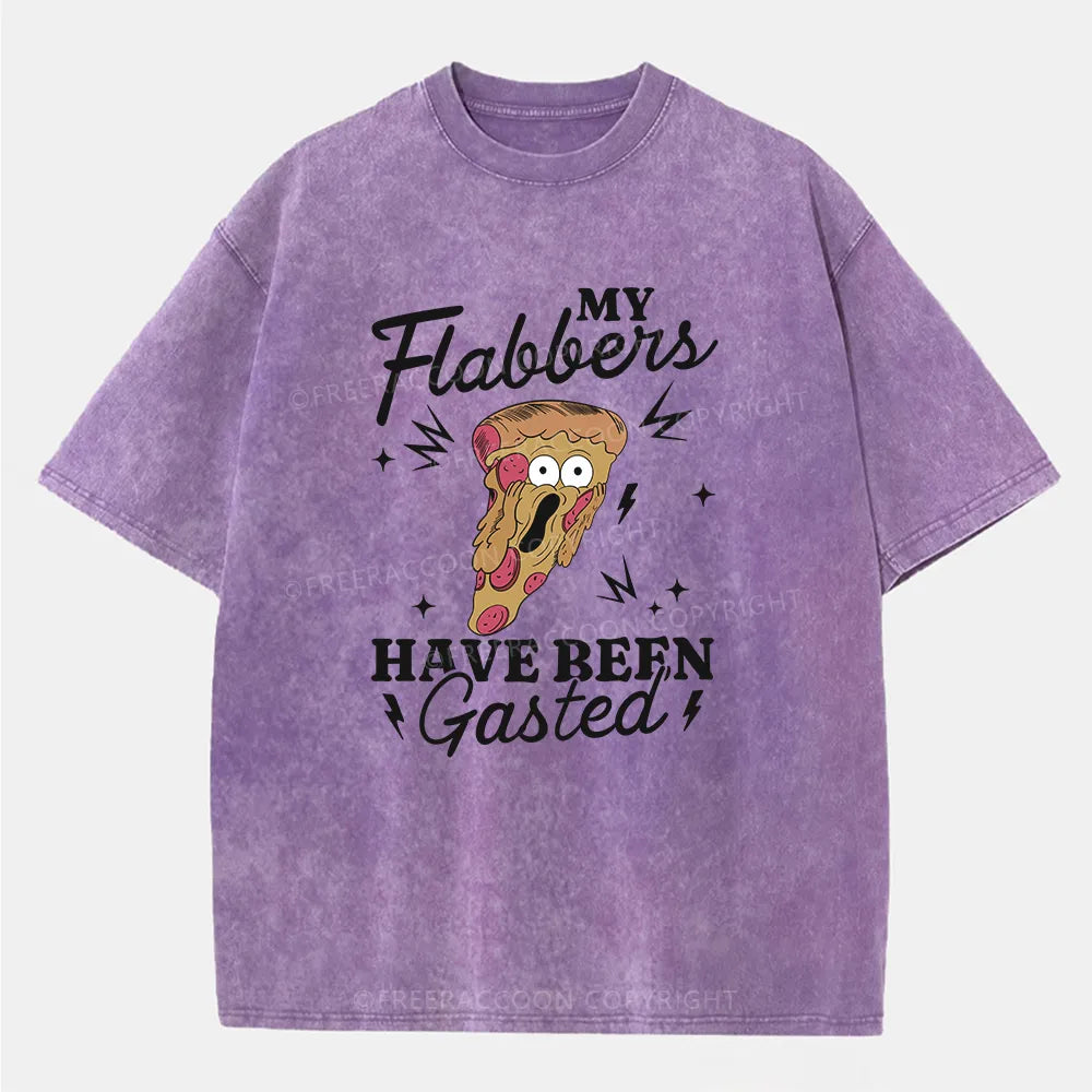 Vintage My Flabbers Have Been Gasted Washed T-Shirt