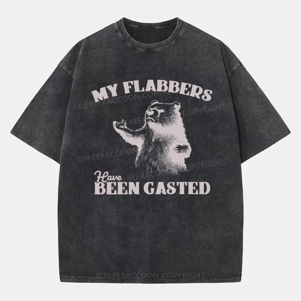 Vintage My Flabbers Have Been Gasted Washed T-Shirt