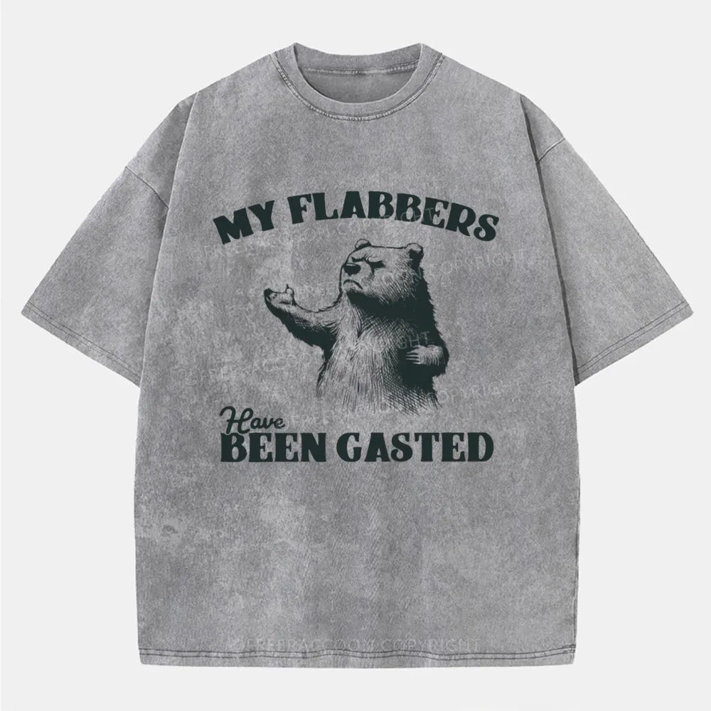 Vintage My Flabbers Have Been Gasted Washed T-Shirt