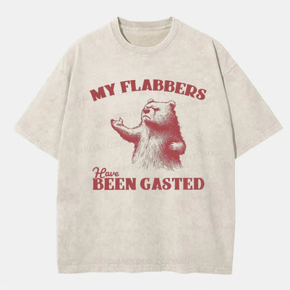 Vintage My Flabbers Have Been Gasted Washed T-Shirt