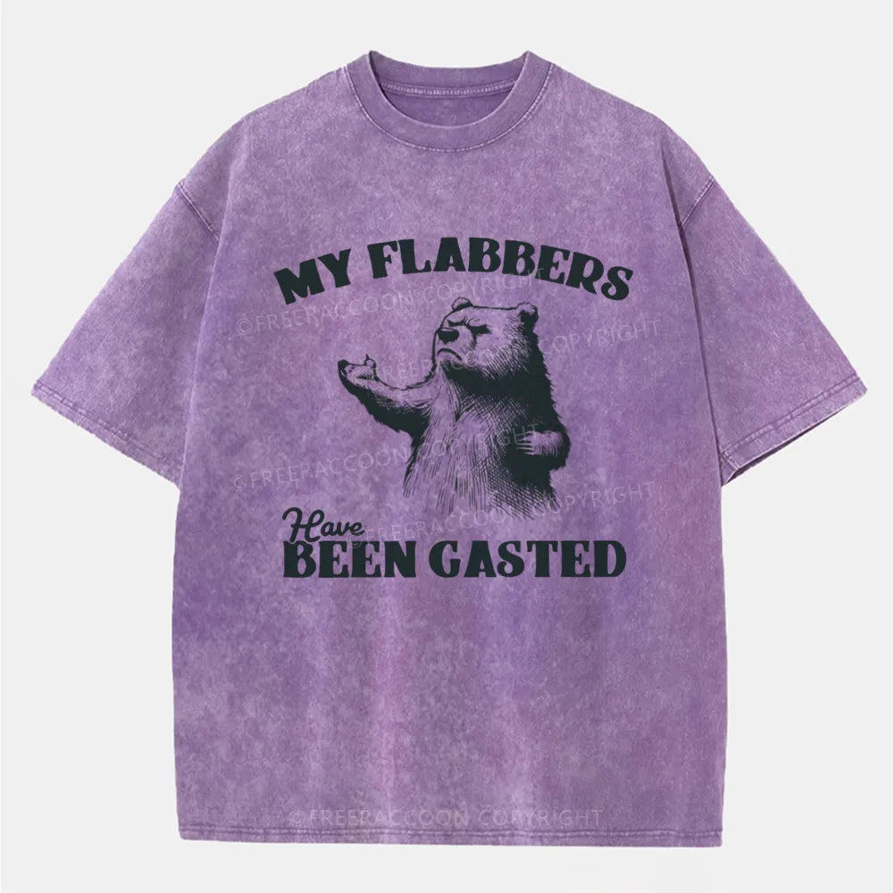 Vintage My Flabbers Have Been Gasted Washed T-Shirt