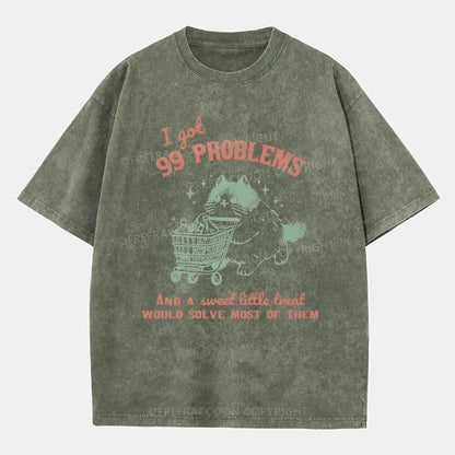 Vintage I Got 99 Problems Washed T-Shirt