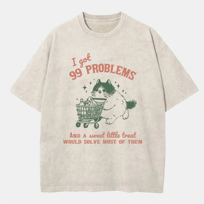 Vintage I Got 99 Problems Washed T-Shirt