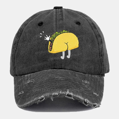 Vintage Taco 'Bout A Surprise Ripped Washed Cap