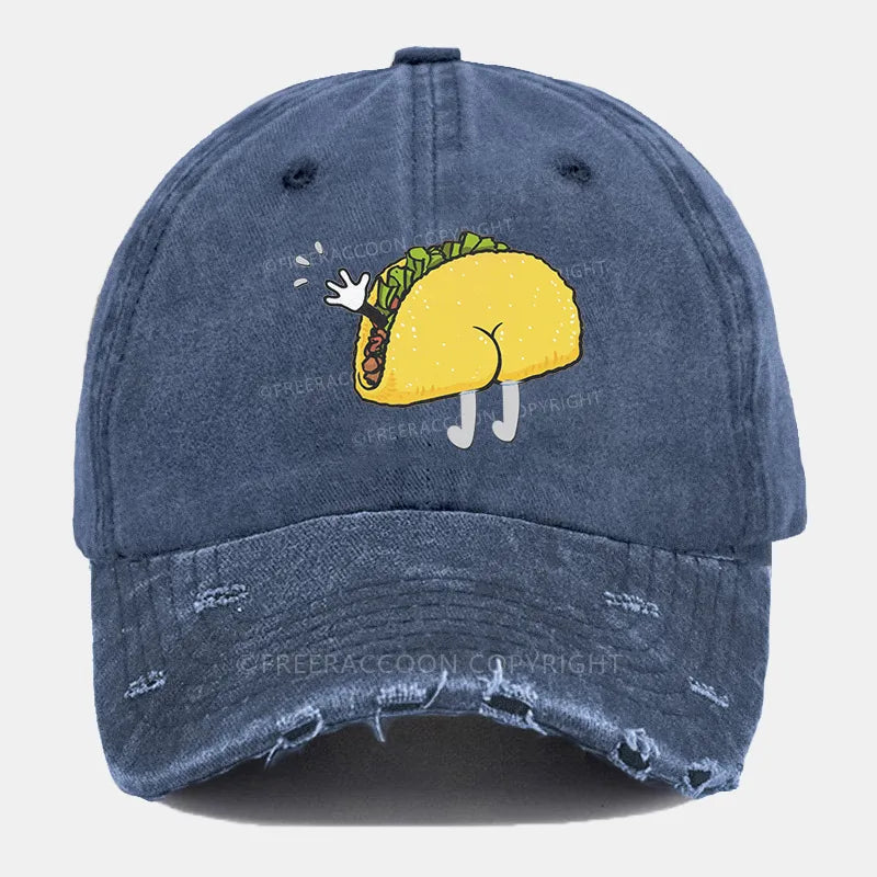 Vintage Taco 'Bout A Surprise Ripped Washed Cap