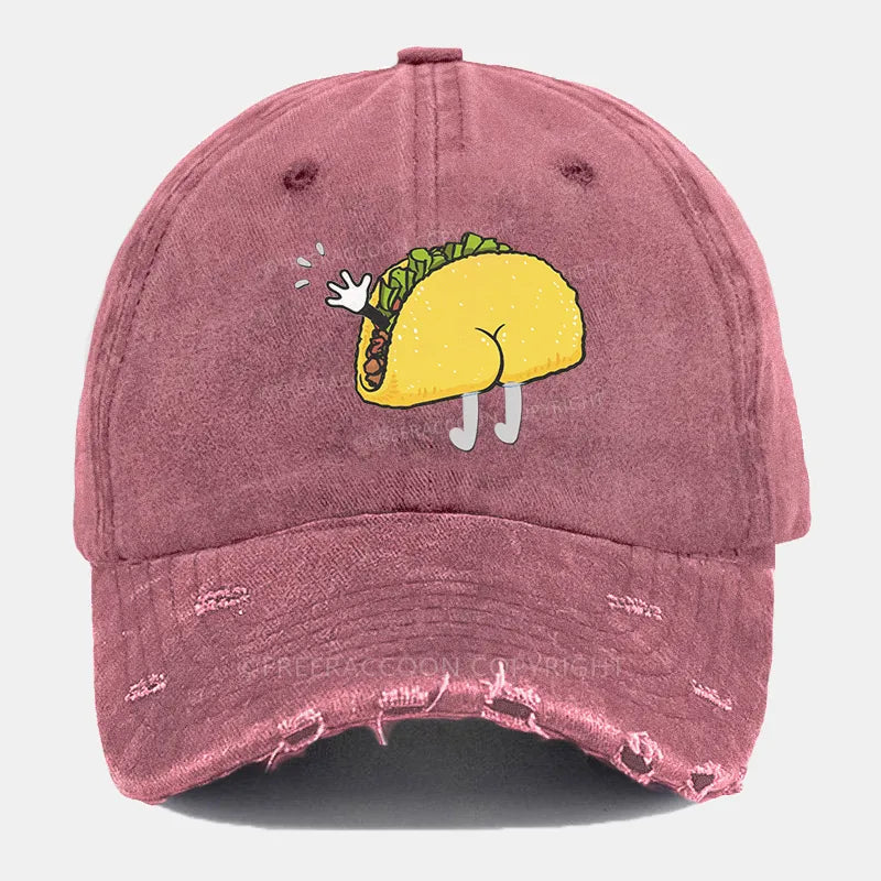 Vintage Taco 'Bout A Surprise Ripped Washed Cap