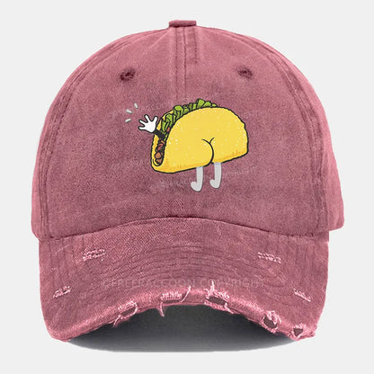 Vintage Taco 'Bout A Surprise Ripped Washed Cap