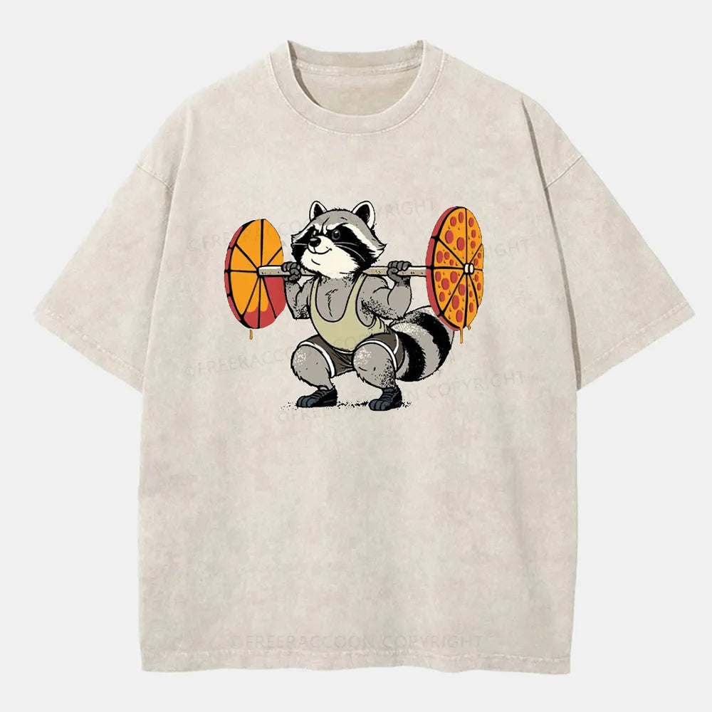 Vintage Raccoon Gains Washed T-Shirt