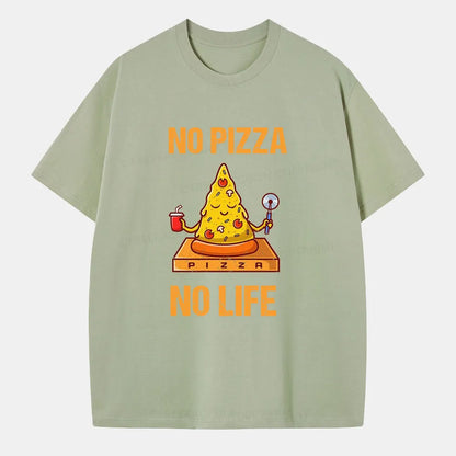 Vintage No Pizza No Life Classic T-Shirt