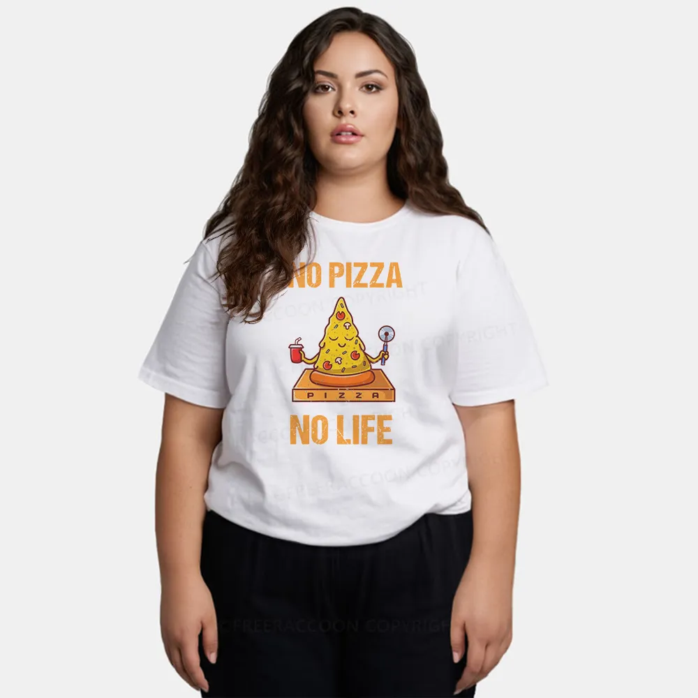 Vintage No Pizza No Life Classic T-Shirt