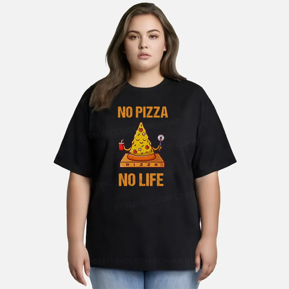 Vintage No Pizza No Life Classic T-Shirt