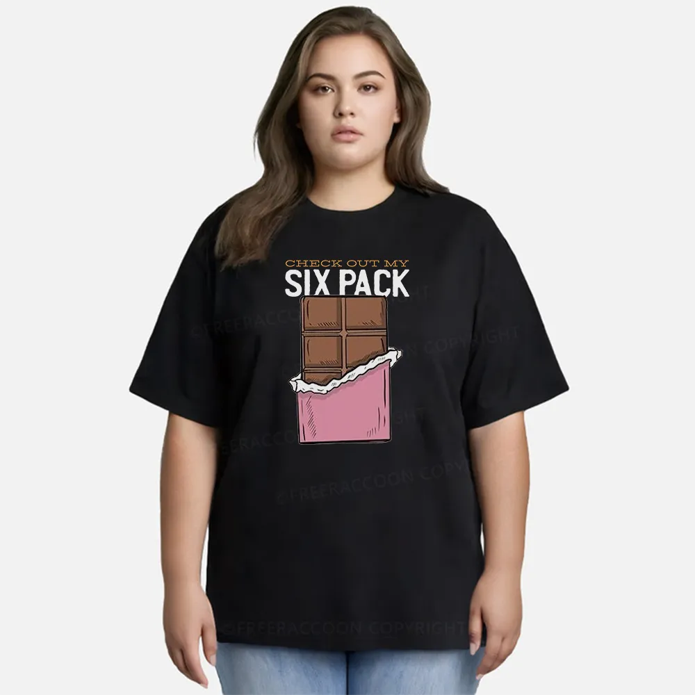 Vintage Check Out My Six Pack Classic T-Shirt