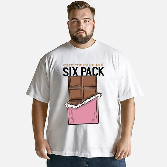 Vintage Check Out My Six Pack Classic T-Shirt