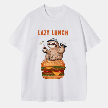 Vintage Lazy Lunch Classic T-Shirt