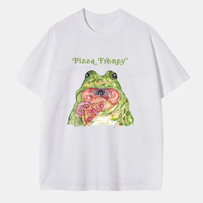 Vintage Pizza Frenzy Classic T-Shirt