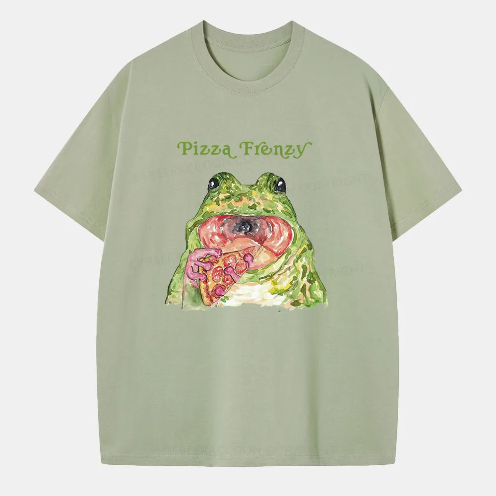 Vintage Pizza Frenzy Classic T-Shirt