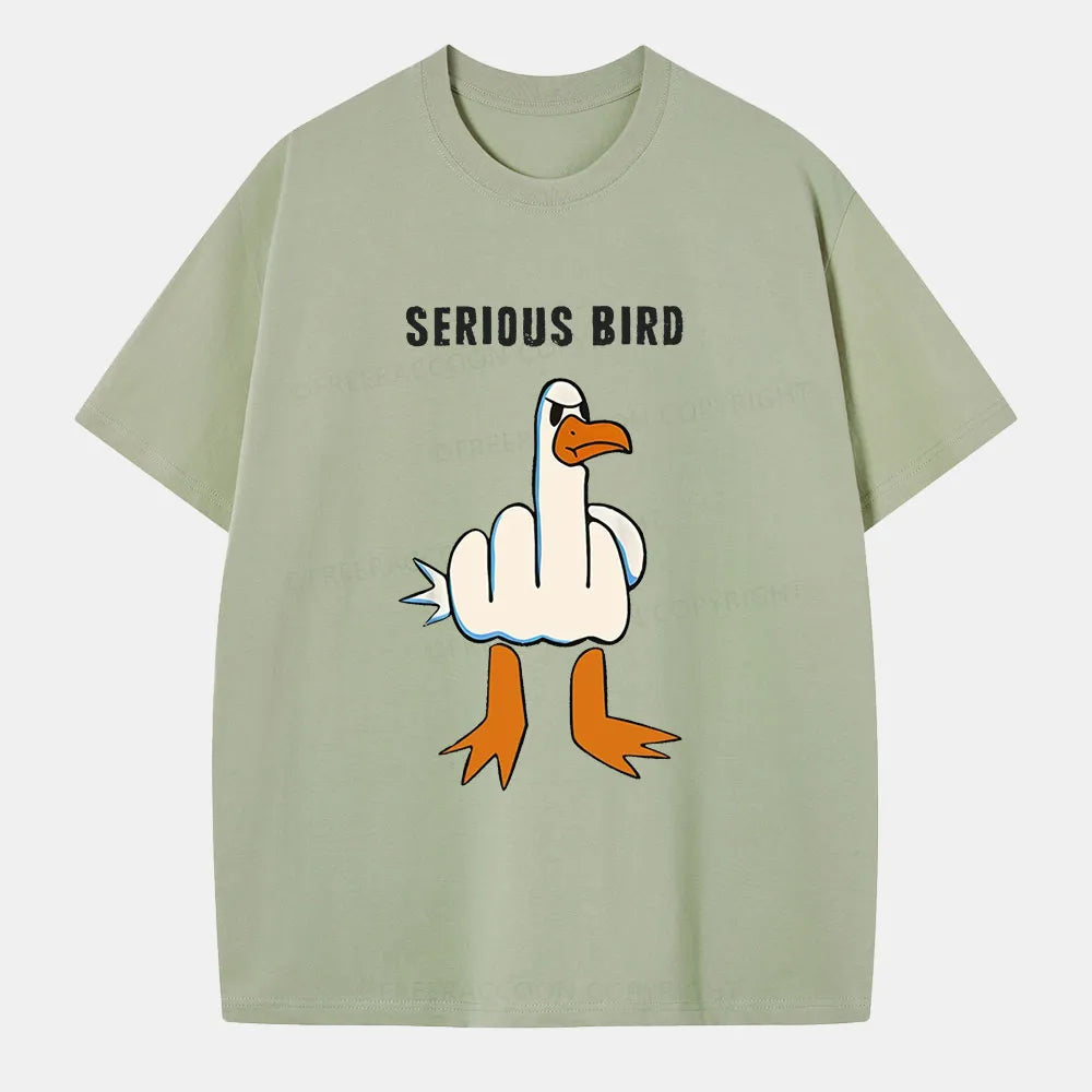 Vintage Serious Bird Classic T-Shirt