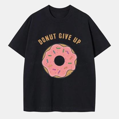 Vintage Donut Give Up Classic T-Shirt