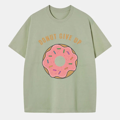 Vintage Donut Give Up Classic T-Shirt