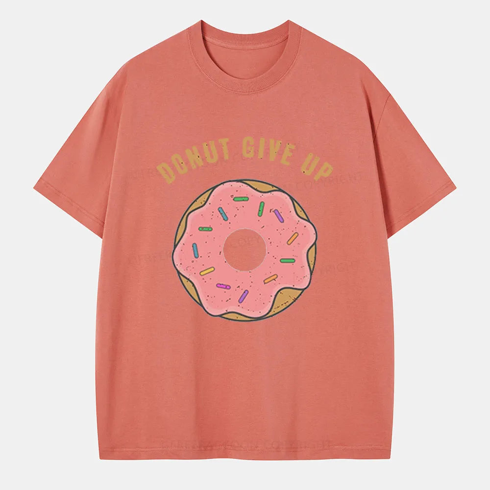 Vintage Donut Give Up Classic T-Shirt