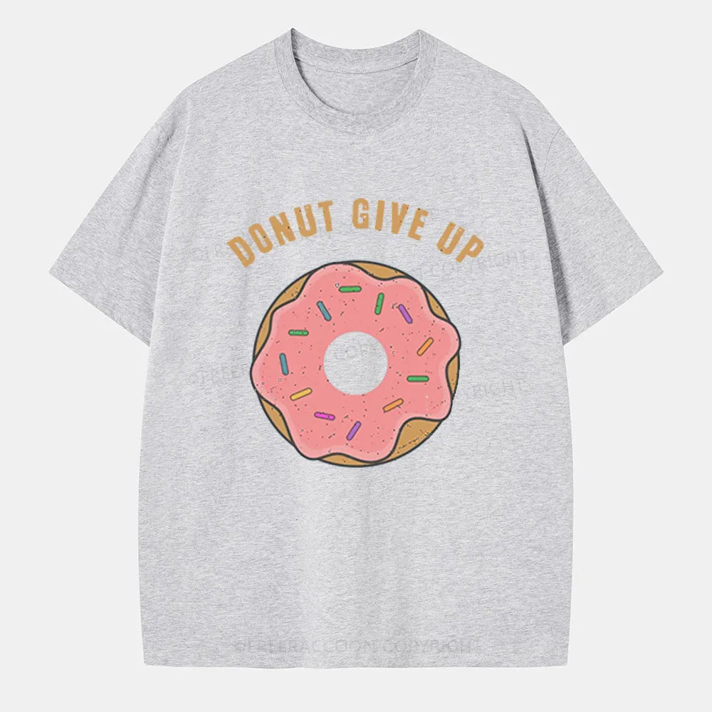 Vintage Donut Give Up Classic T-Shirt