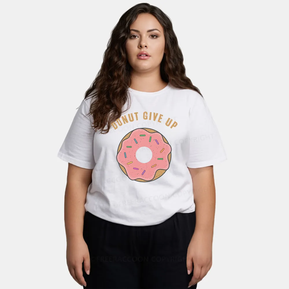 Vintage Donut Give Up Classic T-Shirt