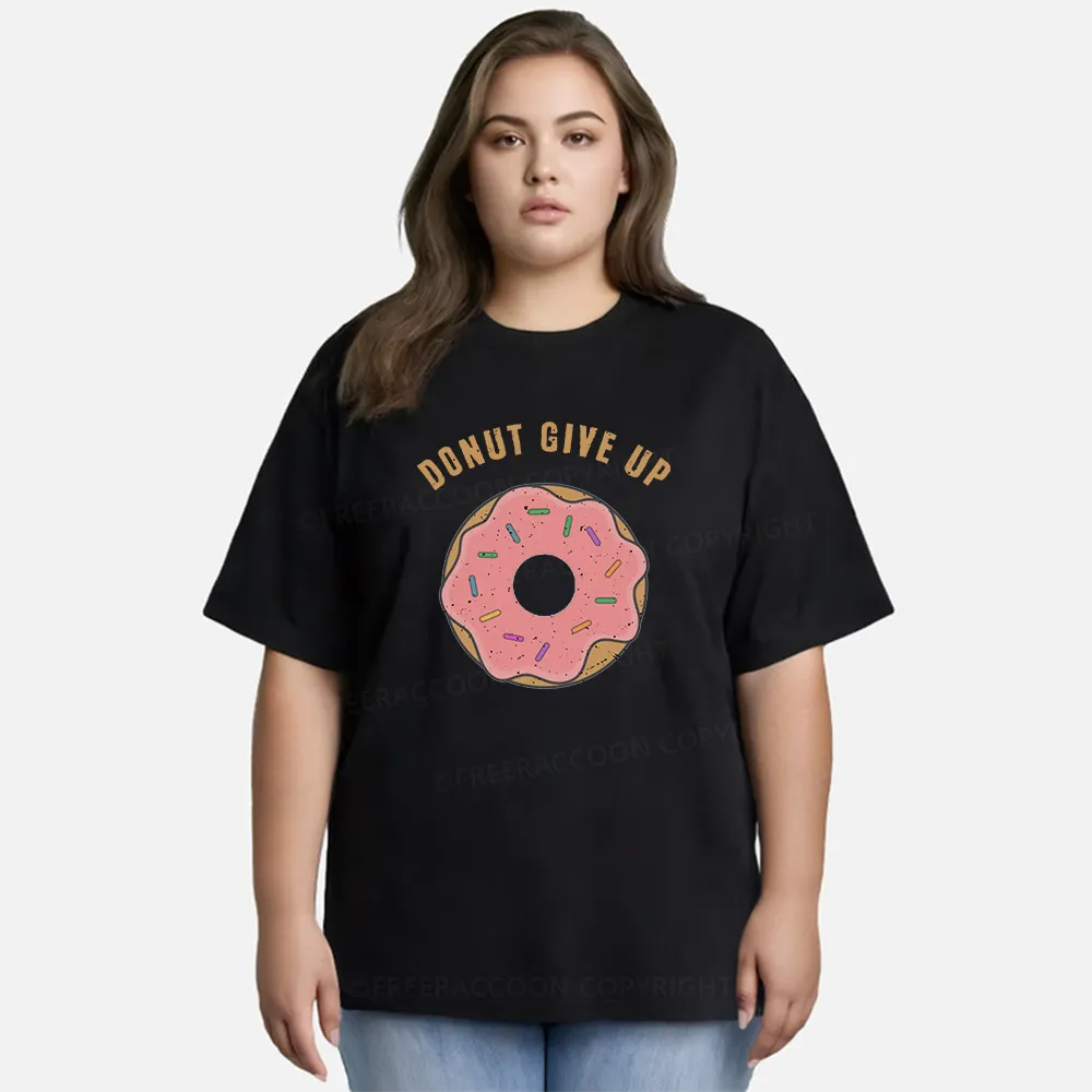 Vintage Donut Give Up Classic T-Shirt