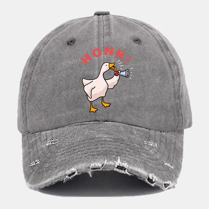 Vintage Honk Ripped Washed Cap