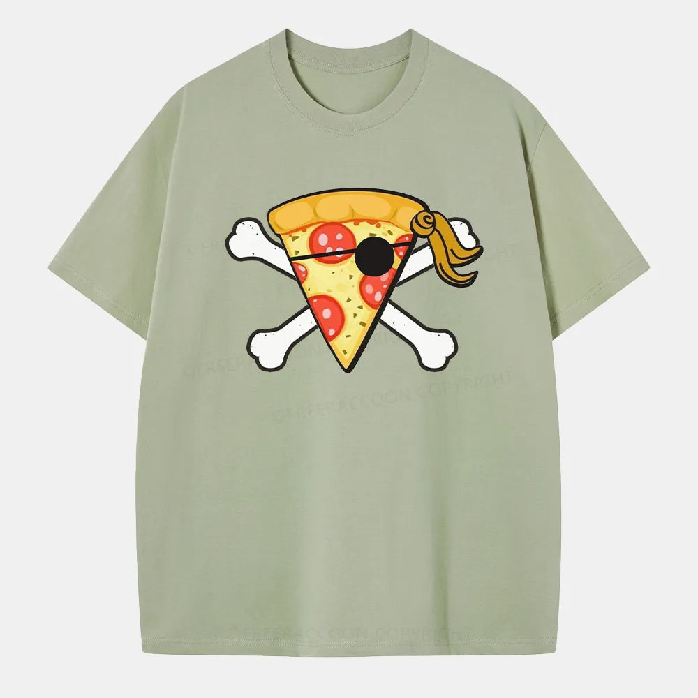 Vintage Pizza Pirate Classic T-Shirt