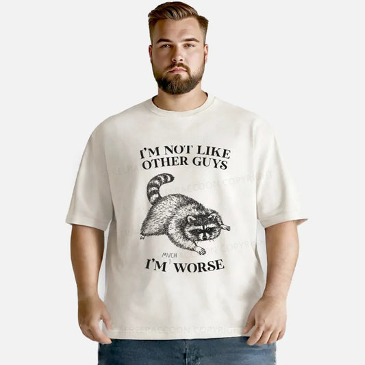 Vintage I’M Not Like Other Guys, I’M Much Worse Washed T-Shirt