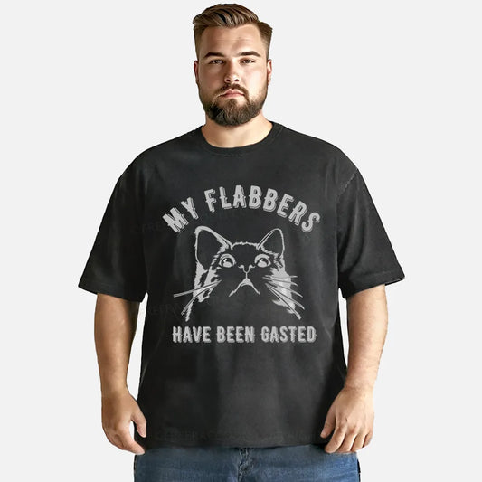 Vintage My Flabbers Have Been Gasted Washed T-Shirt