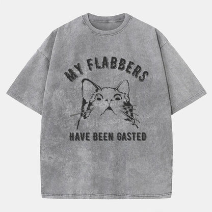 Vintage My Flabbers Have Been Gasted Washed T-Shirt