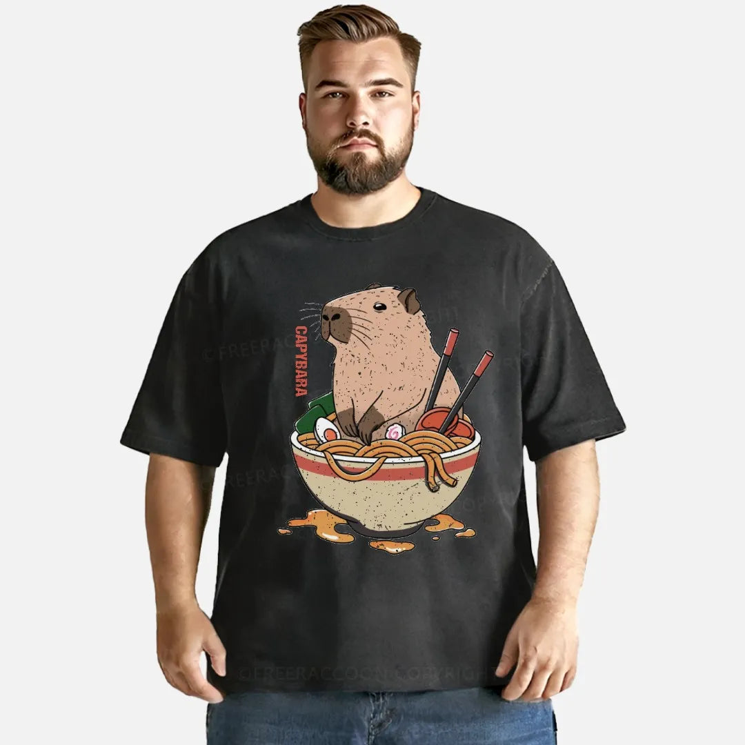 Vintage Capybara Washed T-Shirt